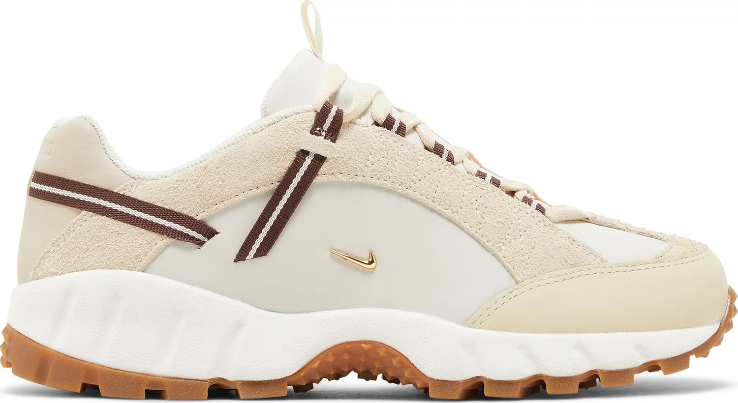 

Nike Air Humara LX Jacquemus Light Bone Beige White Gold DR0420-001 Женские кроссовки 9,5, Бежевый, Nike Air Humara