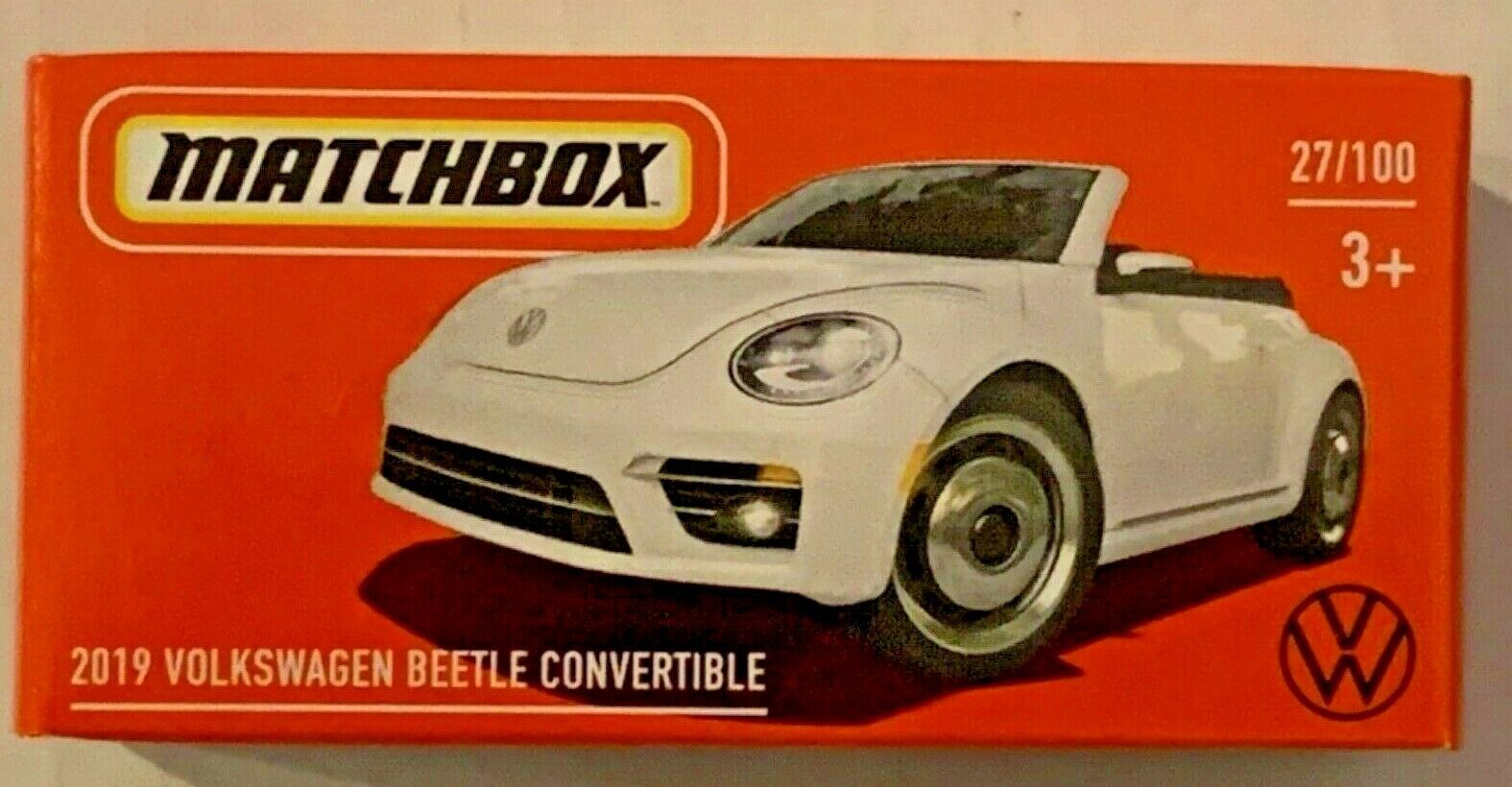 Car Type:2021 27/100 2019 Volkswagen Beetle Convertible:2024-20 Matchbox Power Grabs - New Cars 04/19/24!!  Spring Sale!!