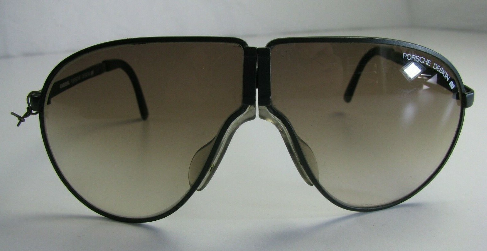 Vintage Carrera Porsche Design Folding Sunglasses 5622 Black Gradient