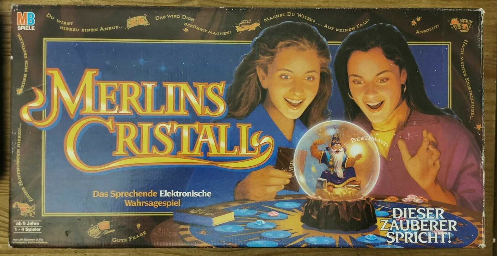 Merlins Cristall - MB Spiele - Das Sprechende Elektronische Wahrsagespiel