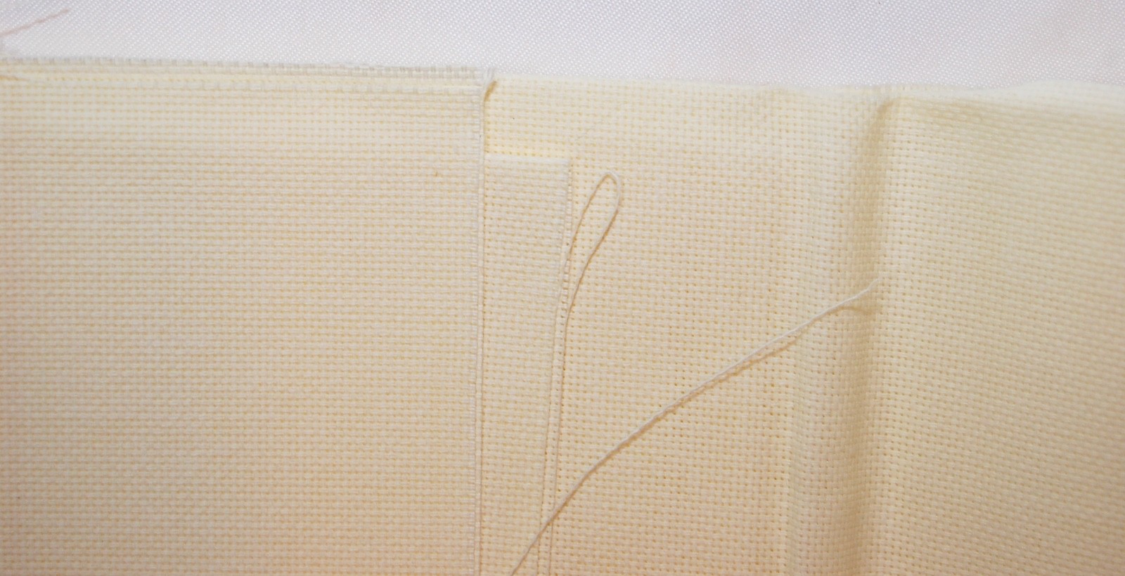 Cream 28 count Aida Fabric for cross stitch counted thread 20