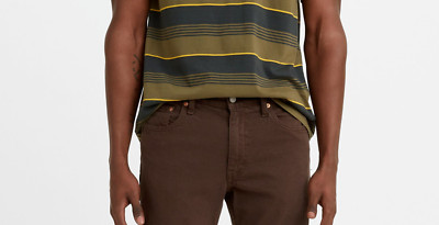 LEVI'S 511 SLIM FIT-STRETCH BROWN SIZE 38X30, ( E-29C4)