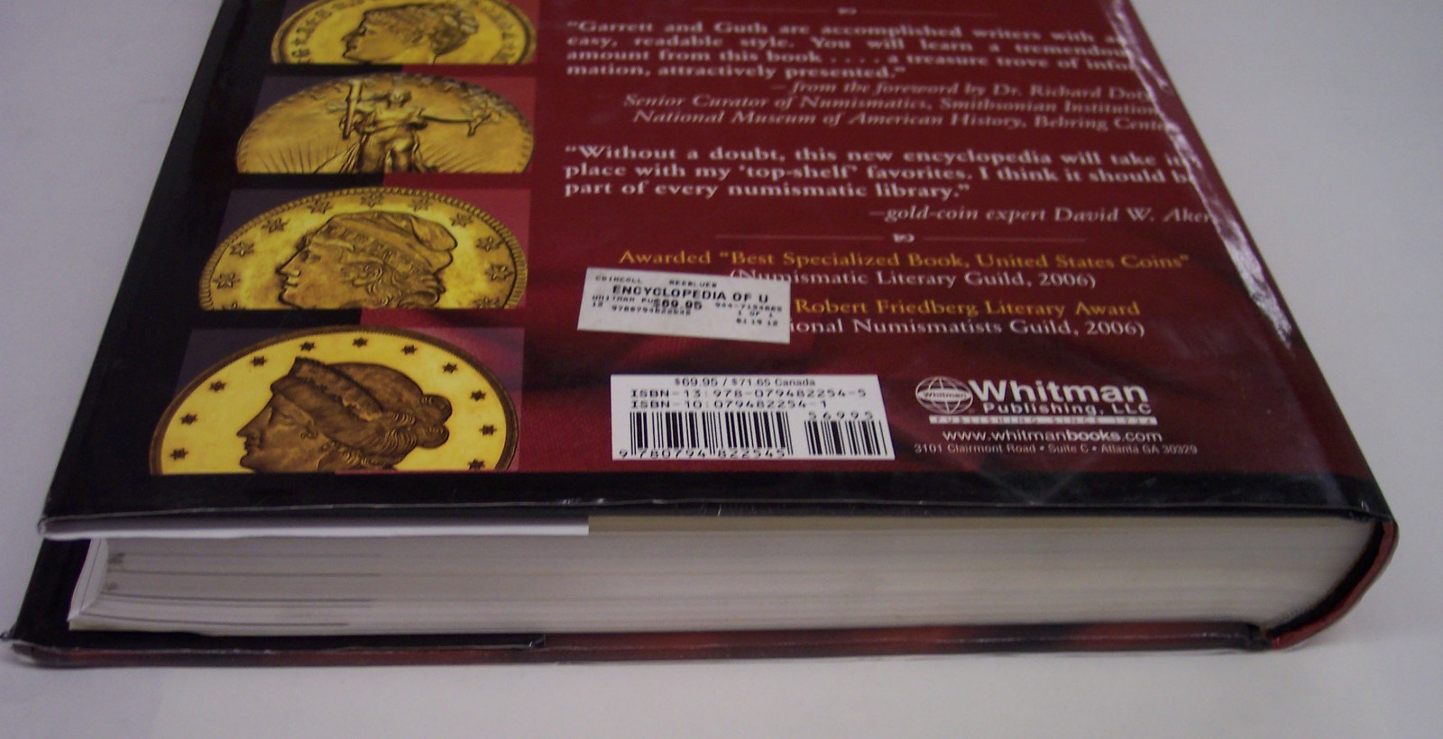 WHITMAN---ENCYCLOPEDIA of U. S. GOLD COINS 1795-1933 by JEFF GARRETT & RON GUTH