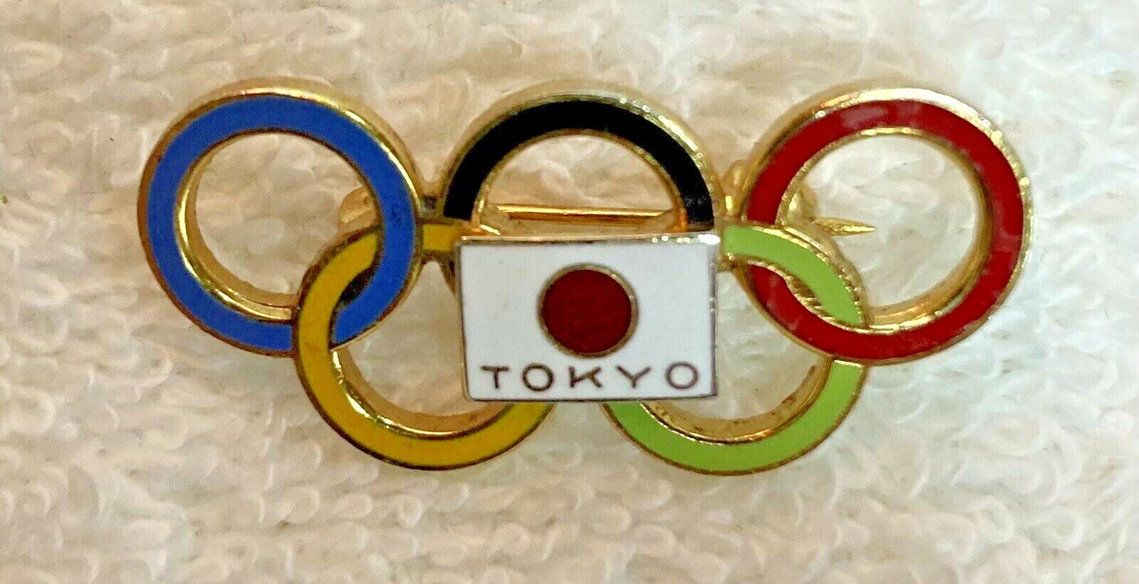 【SALE】Tokyo Olympic2020 WOOD PIN BADGE Tokyo 2020 Summer Olympics Athlete's Participation Pin | RR