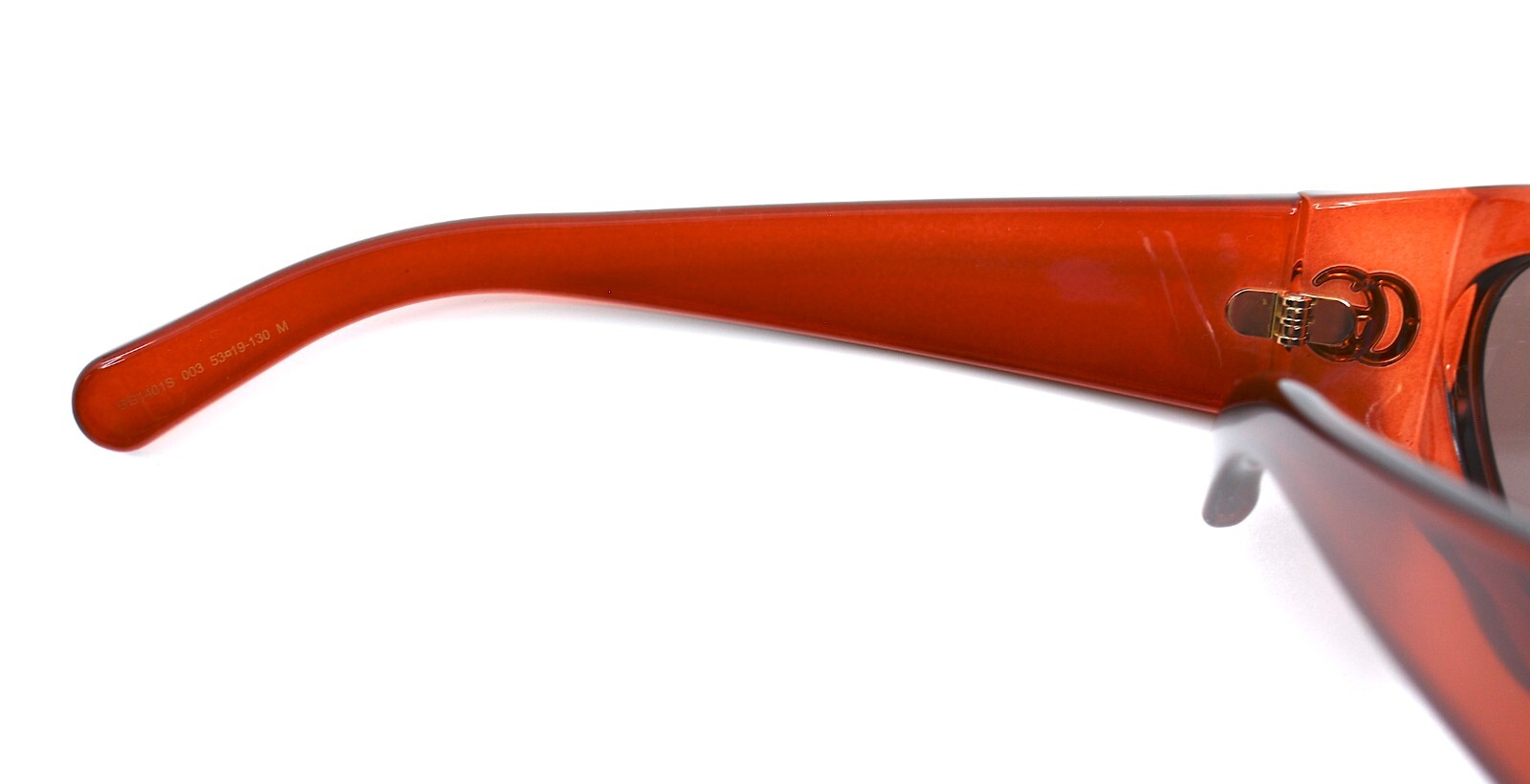 Pre-owned Gucci Gg1401s 003 Burgundy Brown Women's Authentic Sunglasses 53-19-130