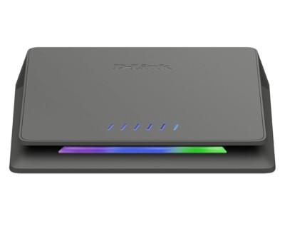 D-Link 6-Port 10GB & 2.5GB Unmanaged Gaming Switch with 1 x 10G, DMS-106XT