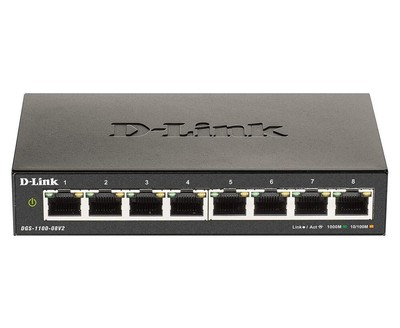 8-Port Gigabit Smart Managed Switch | 8 GbE Ports | L2 | VLANs | Cable Diagnosti