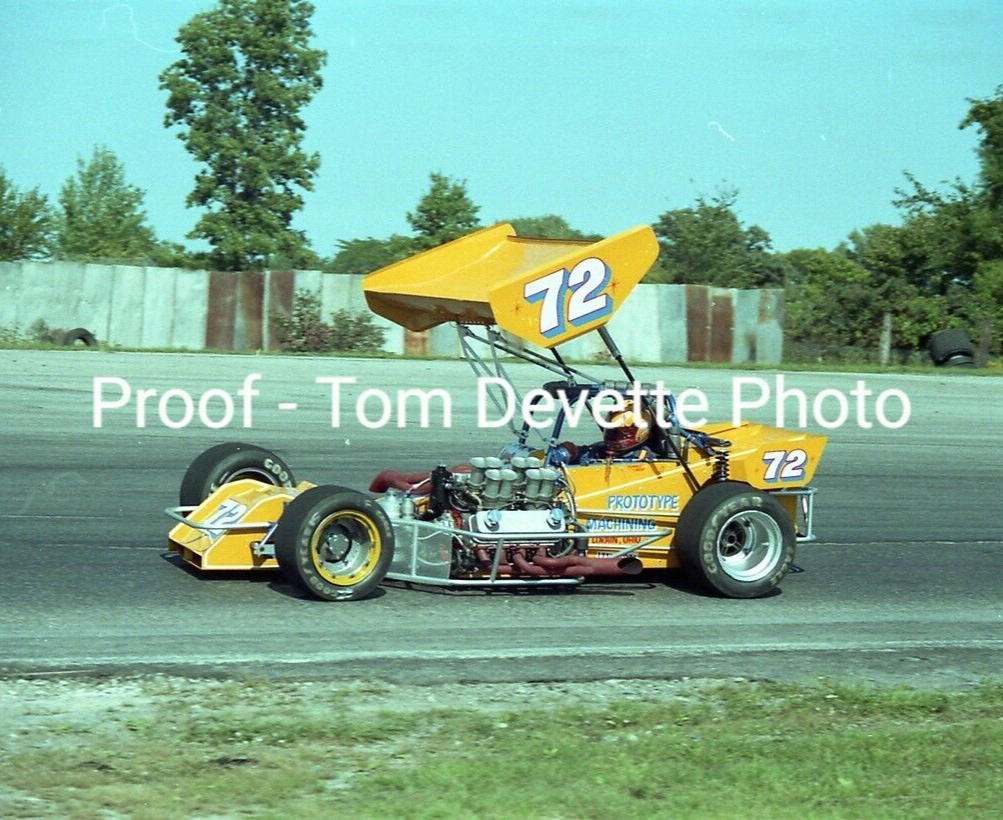 VINTAGE RACING PHOTO 8X10 - #1639-23; SEP 1987, JIM SHIREY