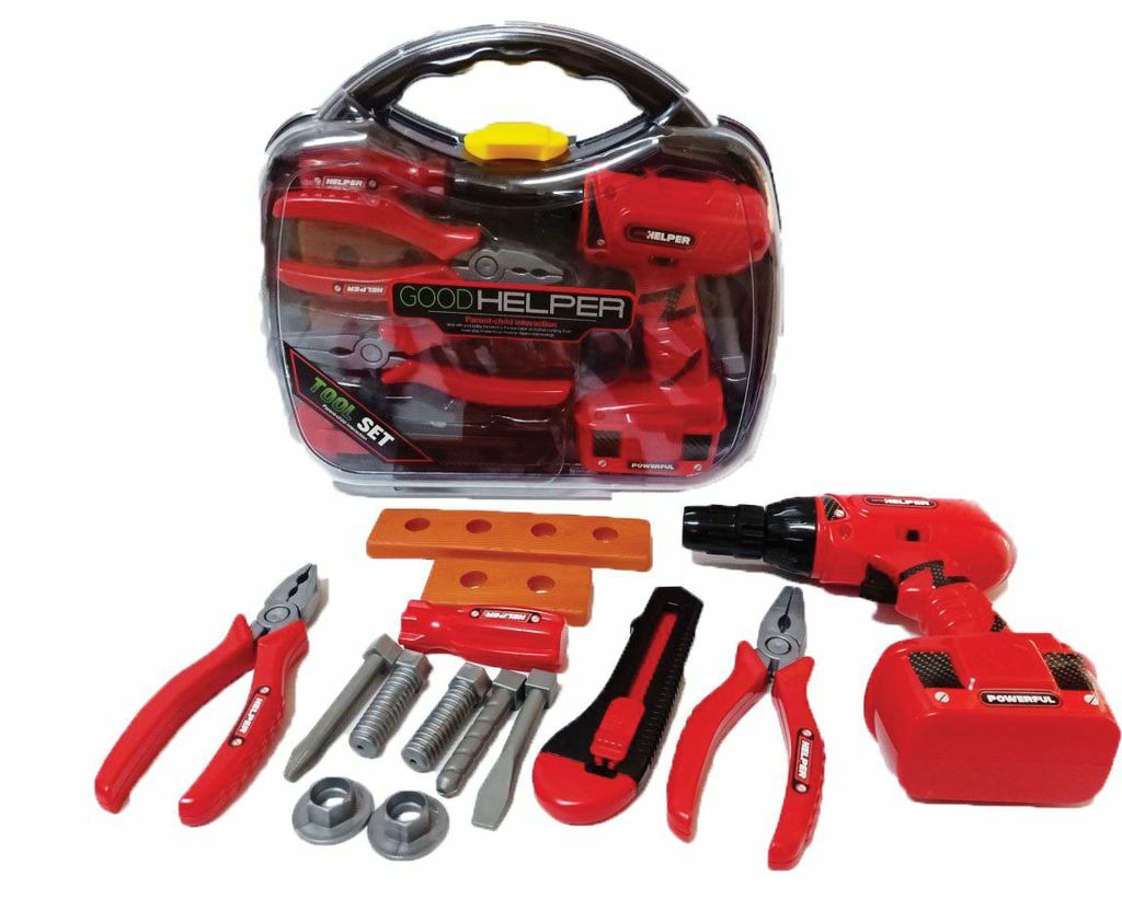 Good Helper Tool Set Attrezzi Giocattolo Gioco Bambini Bimbi sar