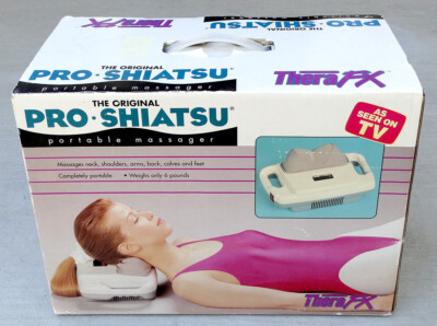 Thera FX Pro Shiatsu Kneading Massager Personal Portable NEVER USED Open Box