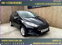 2015 Ford Fiesta 1.25 Zetec Euro 6 3dr HATCHBACK Petrol Manual