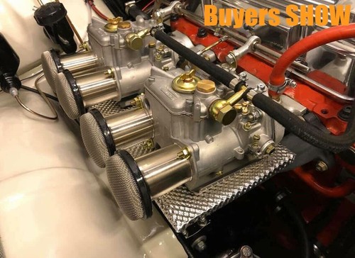 Embossed Aluminium 12'' x 20'' Fit Car Exhaust Heat Shield Set  1800F Continuous