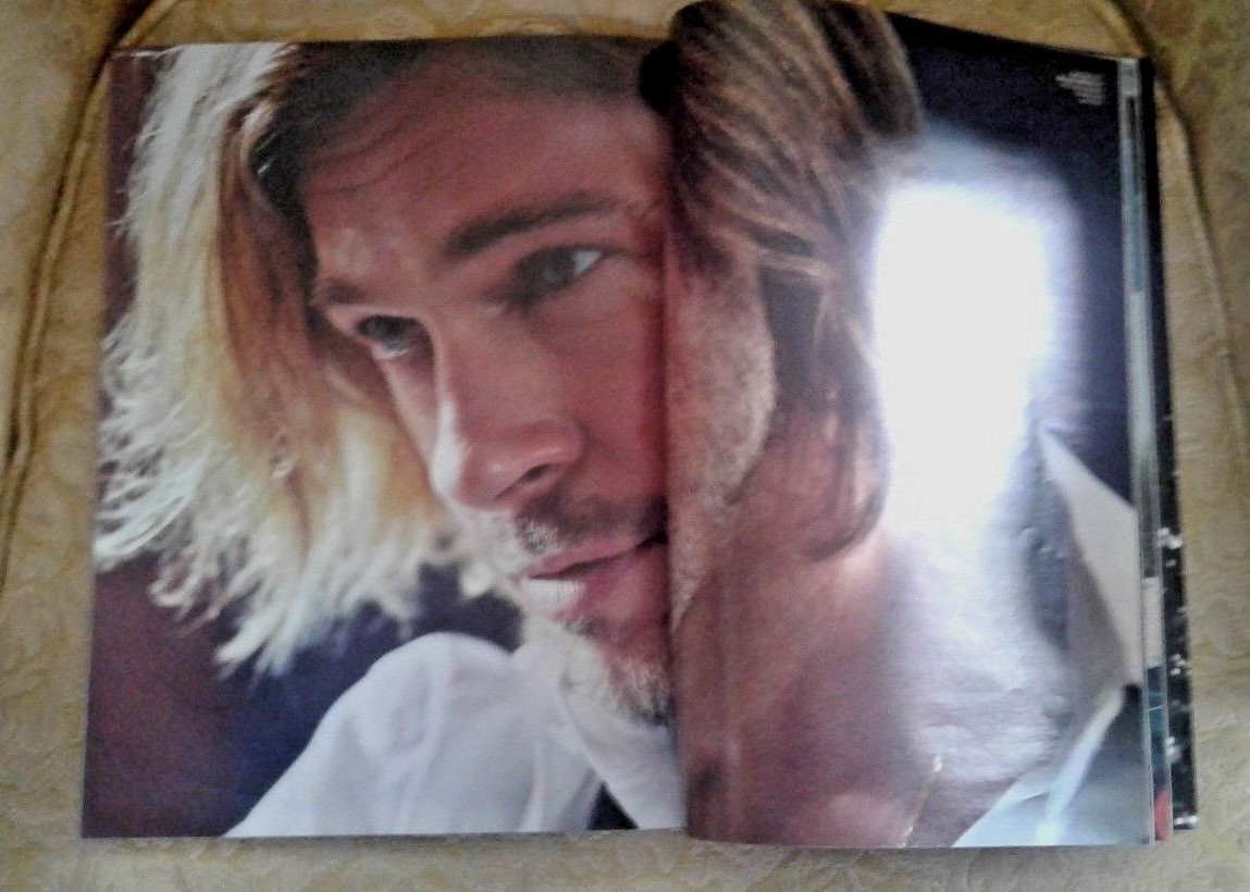 W Magazine The Movie Issue Feb.2012 Brad Pitt on Cover