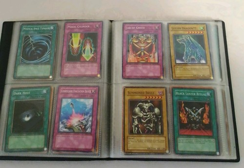 HUGH Book Lot YuGiOh cards Rare Holo Limited Edition Check pics 1996