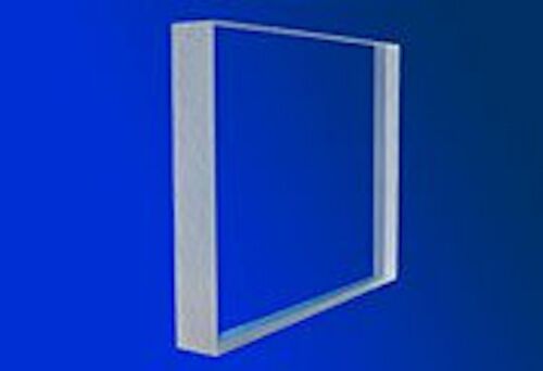 1" In - 12" Inch  Cut To Size Square - 1" Inch (15/16") Thick - Clear Acrylic