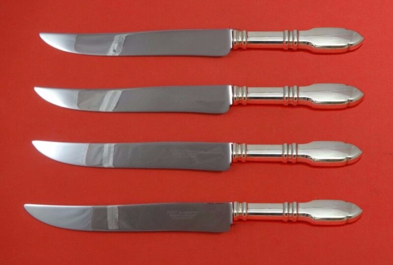 Robert Bruce By Graff, W And D Sterling Steak Knife Set Texas Sized Custom