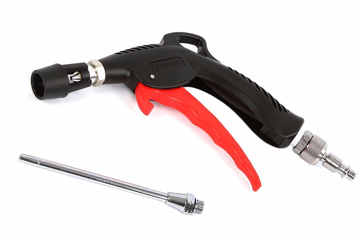 Air Blower Gun combo Compressor Swivel Nozzle attachment Cleaning 120