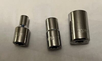 Stanley 1/4 inch drive Metric Sockets with Full Lifetime Warranty. Choose Size
