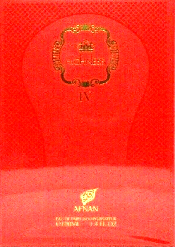 AFNAN HER HIGHNESS RED IV EAU DE PARFUM SPRAY WOMEN 3.4 Oz 100