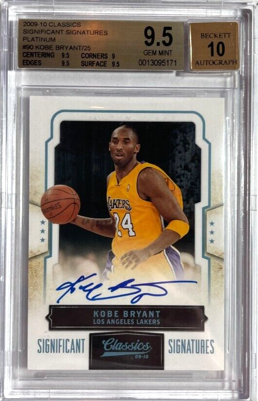 Kobe Bryant 2007,09 Topps Press Plate 2枚 トレーディングカード
