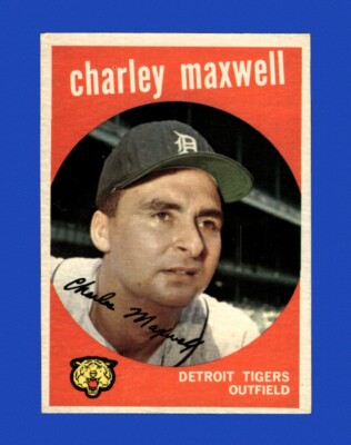 1959 Topps Set-Break #481 Charlie Maxwell EX-EXMINT *GMCARDS*