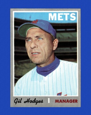 1970 Topps Set-Break #394 Gil Hodges EX-EXMINT *GMCARDS*
