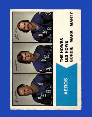 1974-75 O-Pee-Chee Wha Set-Break #  1 The Howes VG-VGEX *GMCARDS*