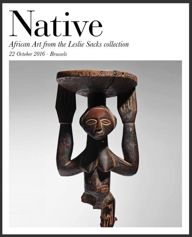 African Art From The Leslie Sacks Collection - Cat. Vente Native, 22 Oct. 2016