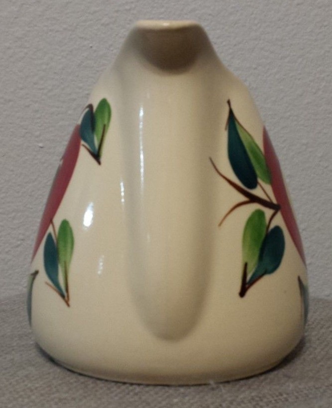 1940's Purinton Slipware 'Open Apple' Lemonade PITCHER Jug Large