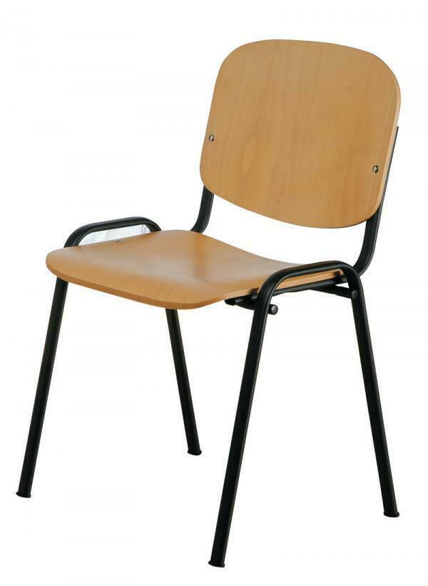Besucherstuhl Stuhl Stühle  Konferenzstühle Kantinenstuhl stapelbar Buche 225400