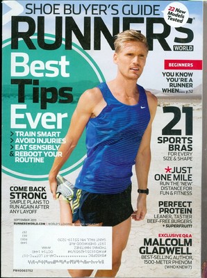 2013 Runner's World Magazine: Malcolm Gladwell/Sports Bras/Protein/Best Tips