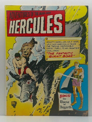 ADVENTURES OF THE MAN GOD HERCULES VOL 1 #8 1968 COMIC MAGAZINE JIM APARO