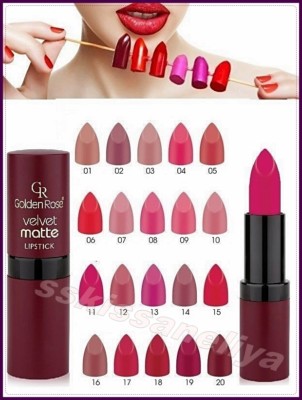 Golden Rose Velvet Matte Lipstick Soft with Vitamin E,Best Price Sexy