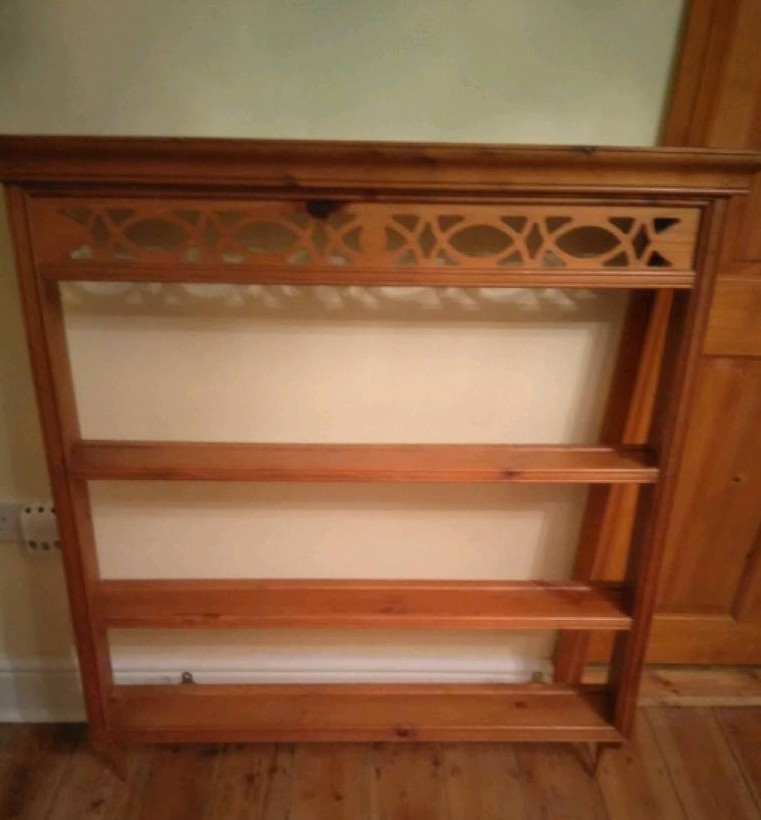 Solid Pine Wall Shelving unit in Norwich, Norfolk Gumtree