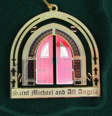 Saint Michael and All Angels 2007 Christmas Ornament 