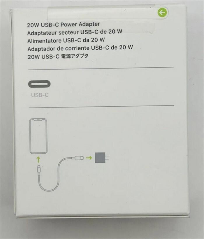 Genuine Apple 20W Charger USB-C Power Adapter For iPhone X 11 12 14 & 15 Pro Max