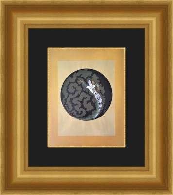 Erte '' La Jalousie '' Custom Framed Print FREE SHIPPING