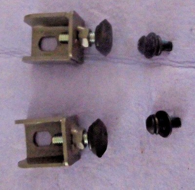 LIVESTRONG LS 8.0E set foot leveler & foot pad place and screws...