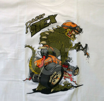 RATS ラッツ RACING SWEAT XL T-Shirt XL Rat Fink Style Racer Rex AA Fuel Altered Street