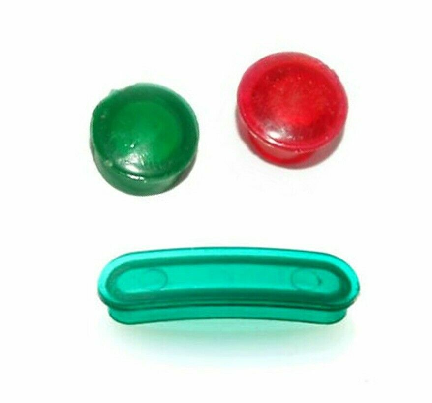 Head Set Green Red Gem Kit Lambretta LI Series 1 & 2  