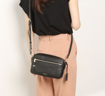 Tumi florence crossbody leather clearance