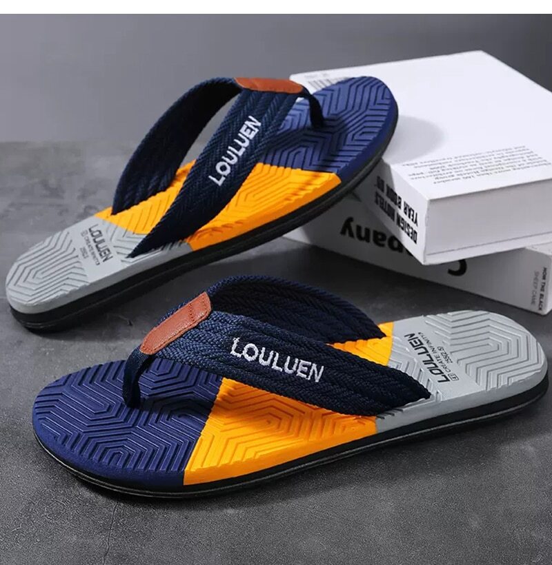 Summer Men Loafer EVA Slippers Sandals Flip Flops Beach Fashion Casual Shoes
