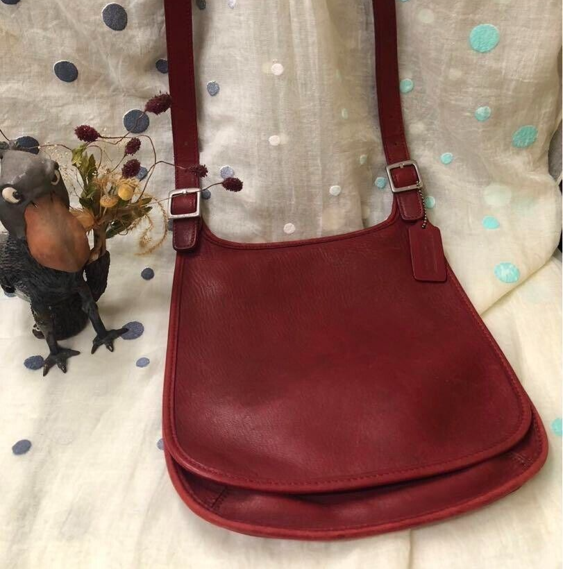 vintage coach old red porch ポーチ オールドコーチ Vintage Coach オールドコーチ ポーチ pouch Red - メルカリ