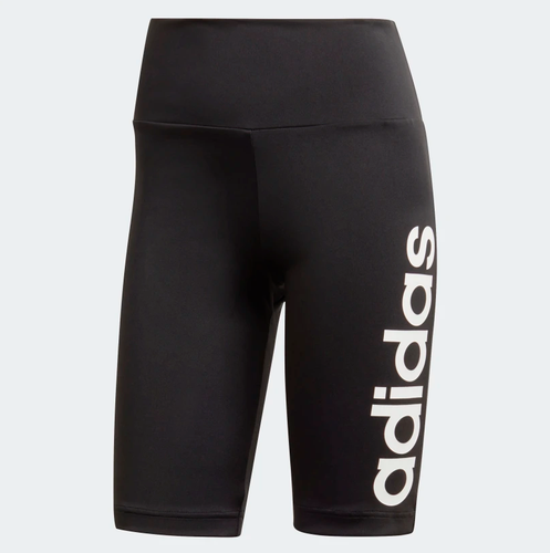 

Женские короткие колготки Adidas Designed 2 Move, черный/белый