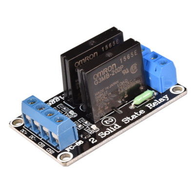 2-Kanal Halbleiter-Relais 5V SSR Halbleiterrelais Modul G3MB-202P