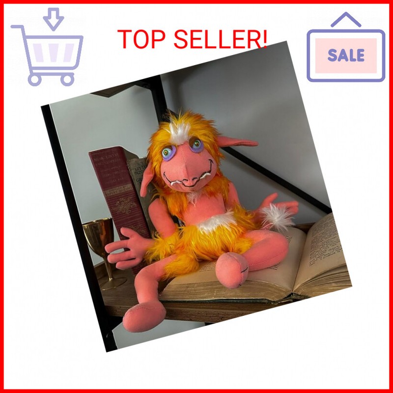 Toy Vault Labyrinth Firey Plush, Creature Stuffed Toy from Jim Henson's Labyrint