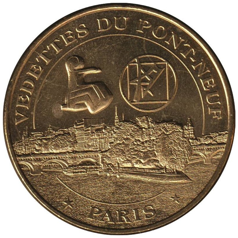 75-1655 - Jeton Touristique Mdp - Vedettes - La Proue Et La Sculpture - 2013.1