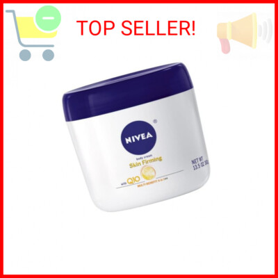 Nivea Skin Firming Cream with Q10, Moisturizing Body Cream, 13.5 oz Jar