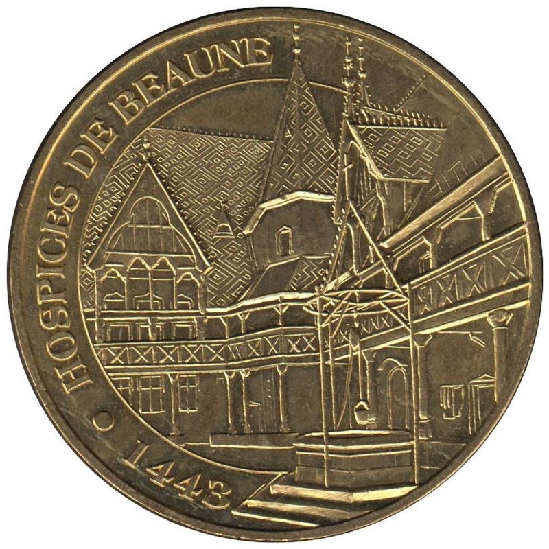21-0488 - Jeton Touristique Mdp - Hospices De Beaune - 1443 - 2015.1