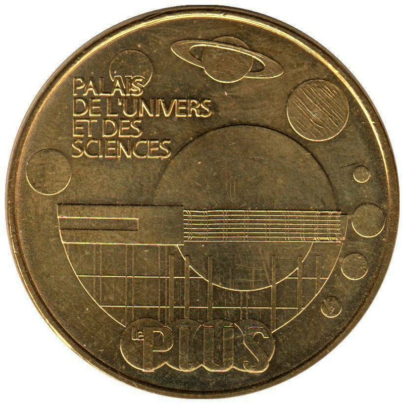 59-0967 - Jeton Touristique Mdp - Palais De L'Univers Et Des Sciences - 2010.4